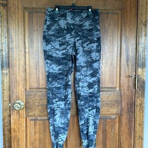 Spanx size medium gray camo pants.